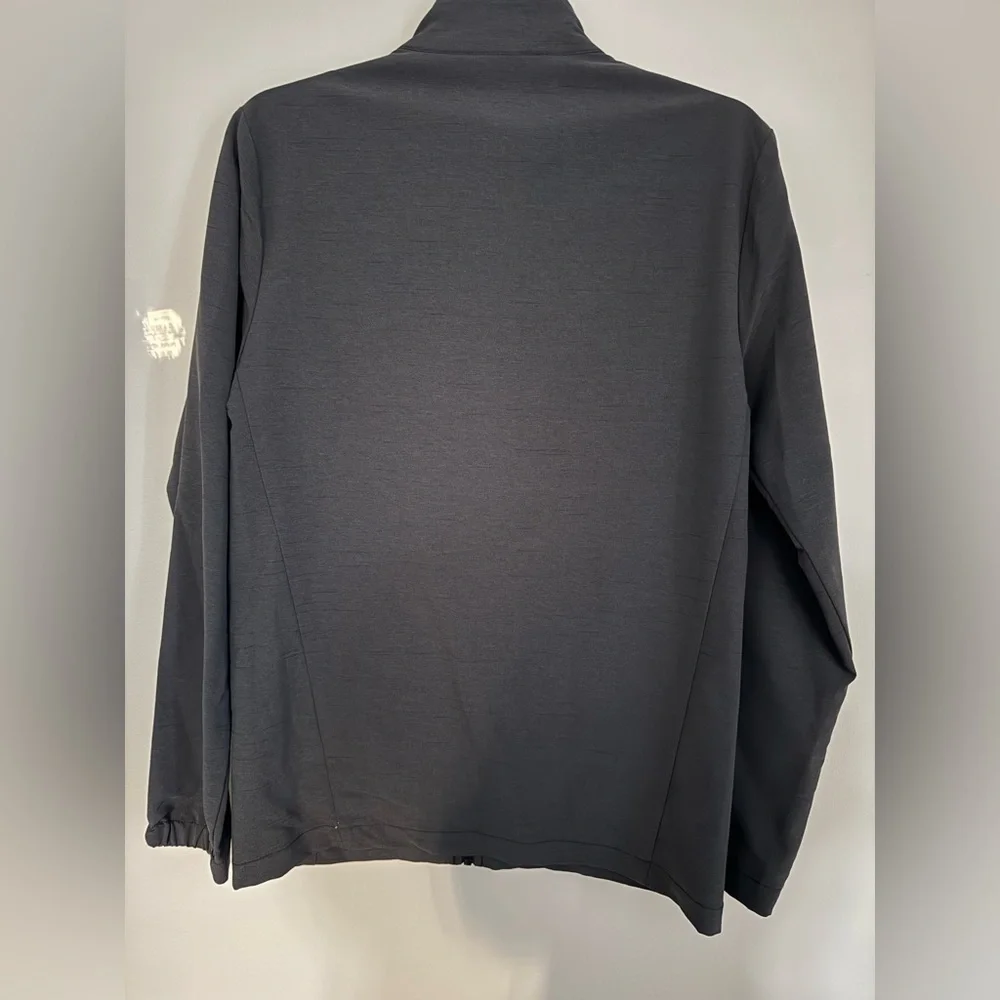 Travis Mathew Above Board Zip Jacket men’s small dark gray black